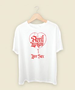 Love Sux Avril Lavigne T Shirt Style On Sale