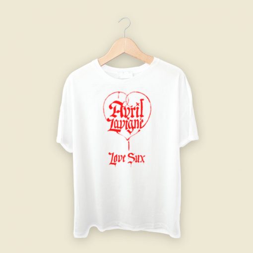 Love Sux Avril Lavigne T Shirt Style On Sale