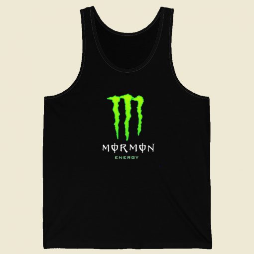 Monster Mormons Energy Tank Top On Sale