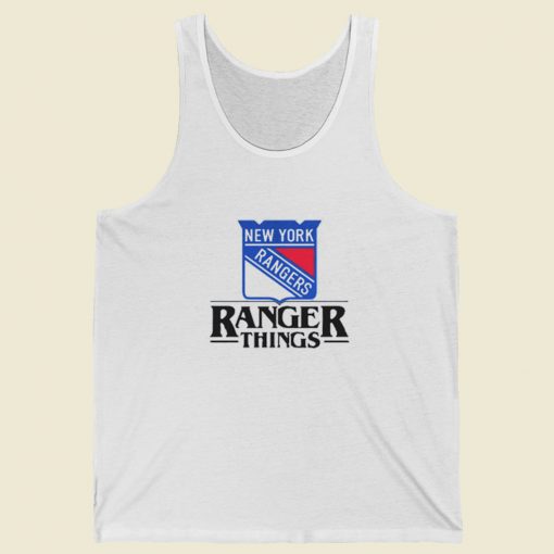 New York Rangers Things Tank Top On Sale