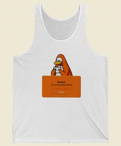 Penguin Banned You Are Banned Tank Top