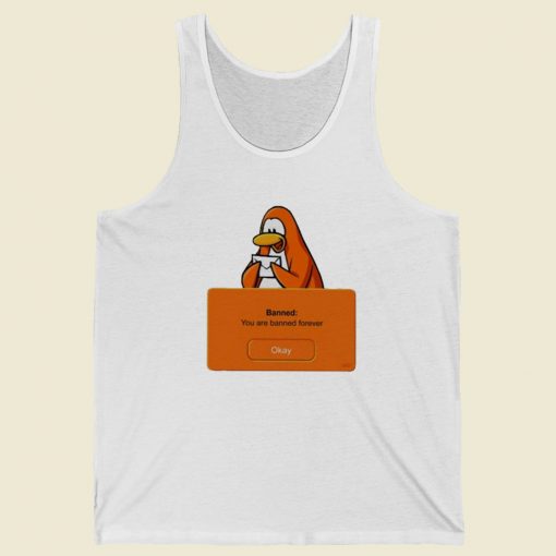 Penguin Banned You Are Banned Tank Top