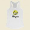 Popaganda Ron English Smiley Big Racerback Tank Top