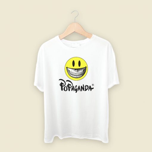 Popaganda Ron English Smiley Big Grin T Shirt Style