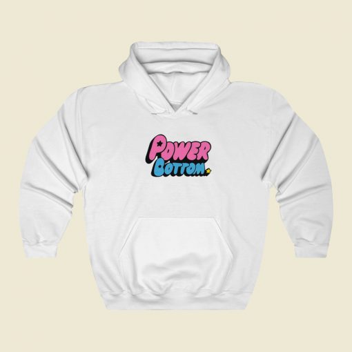 Power Bottom Puff Pride Hoodie Style