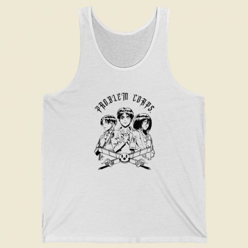 Problem Corps Attack On Titan Tank Top