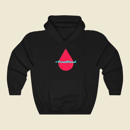 Pure Blood Movement Graphic Hoodie Style