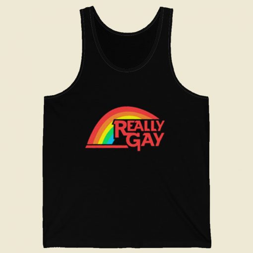 Really Gay Rainbow Pride Tank Top