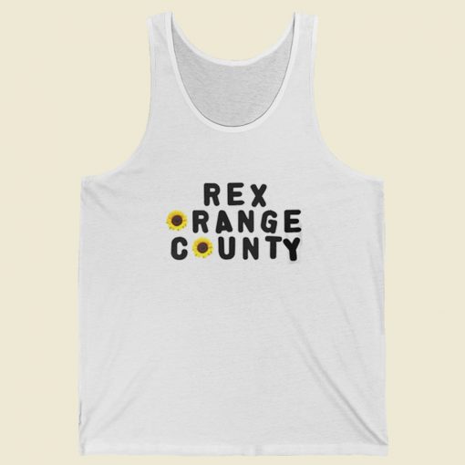 Rex Orange County Sunflower Tank Top On Sale