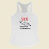 Sex Breakfast of Champions Racerback Tank Top