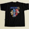 Sonic 2 Character Running T Shirt Style On Sale