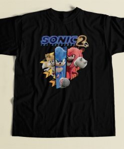 Sonic 2 Character Running T Shirt Style On Sale