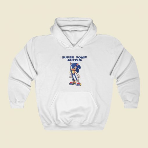 Sonic Say Fucks Autism Hoodie Style