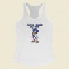 Sonic Say Fucks Autism Racerback Tank Top