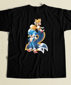 Sonic The Hedgehog 2 Tails T Shirt Style On Sale