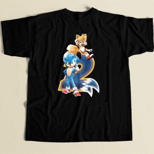 Sonic The Hedgehog 2 Tails T Shirt Style On Sale