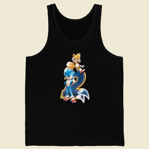 Sonic The Hedgehog 2 Tails Tank Top On Sale