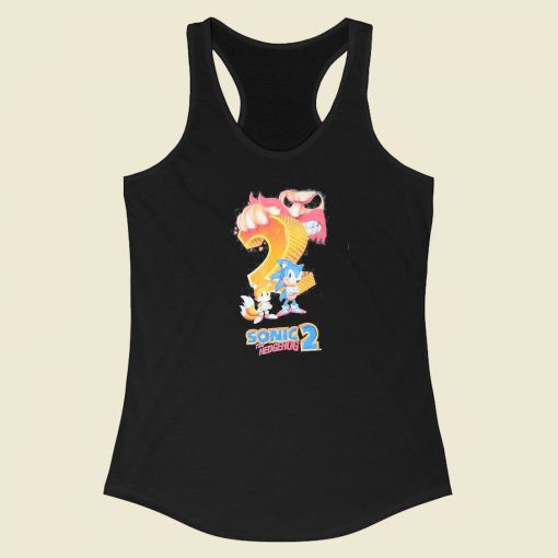 Sonic The Hedgehog 2 Racerback Tank Top