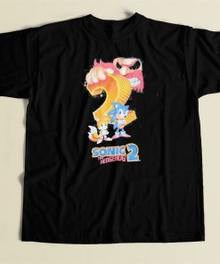 Sonic The Hedgehog 2 T Shirt Style On Sale