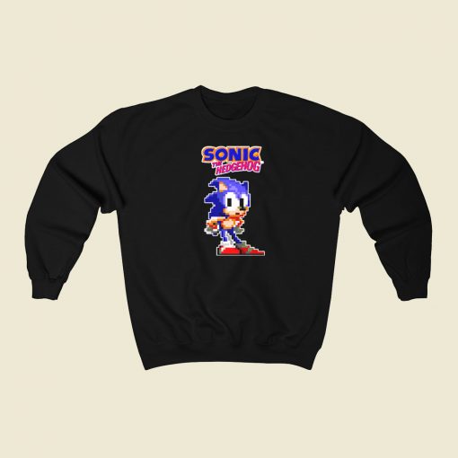 Sonic The Hedgehog Waiting Sega Sweatshirts Style