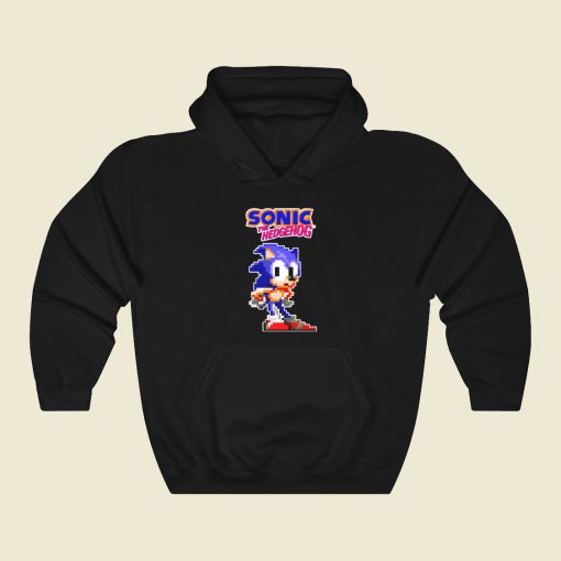 Sonic The Hedgehog Waiting Sega Hoodie Style