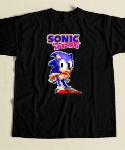 Sonic The Hedgehog Waiting Sega T Shirt Style On Sale