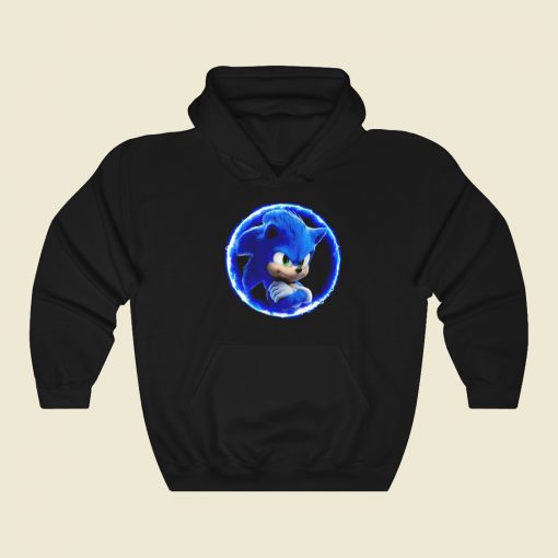 Sonic the Hedgehog 2 Circle Hoodie Style