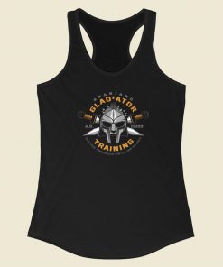 Spaniard Gladiator Training Racerback Tank Top