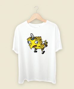 Spongebob Chicken Funny T Shirt Style On Sale