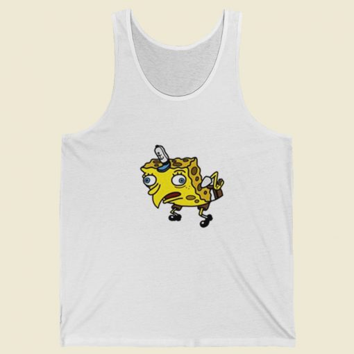 Spongebob Chicken Funny Tank Top On Sale