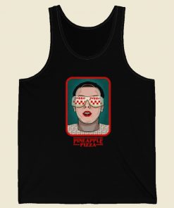 Stranger Things Pineapple Pizza Tank Top On Sale