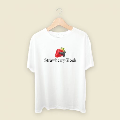 Strawberry Glock Funny T Shirt Style On Sale