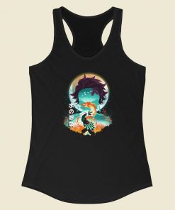 Sun and Water Breathing Racerback Tank Top