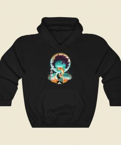 Sun and Water Breathing Hoodie Style On Sale