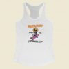 Sweating Sucks Pumpkin Skateboard Racerback Tank Top