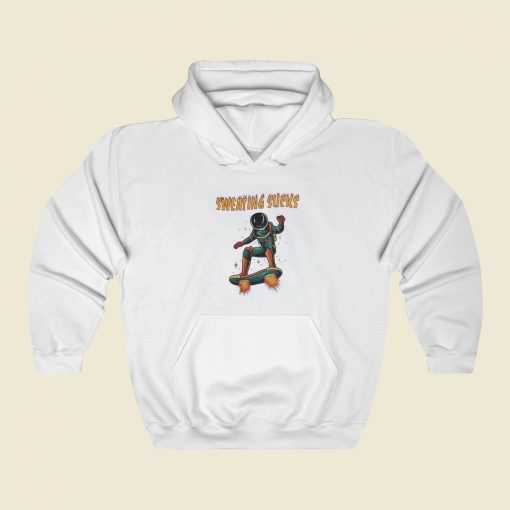 Sweating Sucks Astronaut Hoodie Style