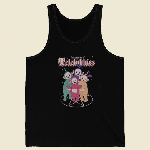 The Conjuring Of Teletubbies Tank Top On Sale