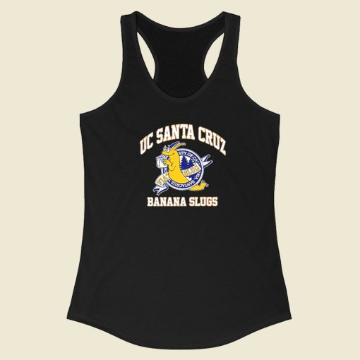 Santa Cruz Banana Slugs Racerback Tank Top