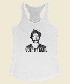 Vote By Mail Ted Kaczynski Racerback Tank Top