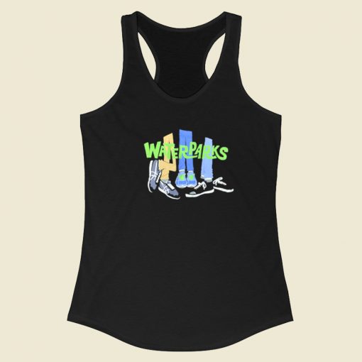 Waterparks Legs Logo Racerback Tank Top