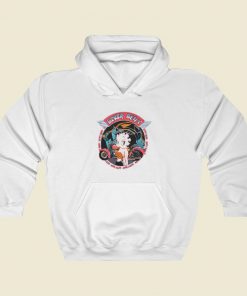 Biker Betty Boop Motorcycle Hoodie Style