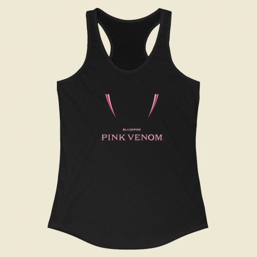 Blackpink Pink Venom Snake Racerback Tank Top