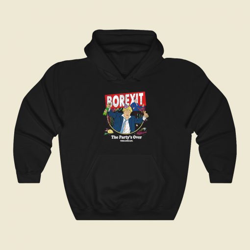 Boris Borexit Party Over Hoodie Style