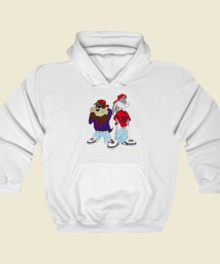 Bugs Bunny And Taz Mania Hip Hop Hoodie Style