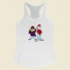 Bugs Bunny And Taz Mania Racerback Tank Top