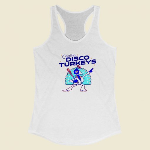 Carolina Disco Turkeys Racerback Tank Top