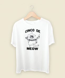 Cinco De Mayo Meow T Shirt Style