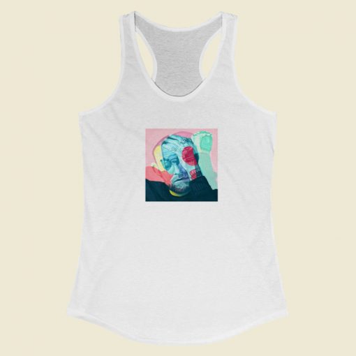 Circles Mac Miller Racerback Tank Top