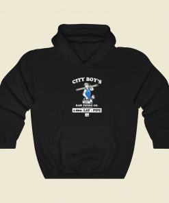 City Boys Raw Piping Hoodie Style