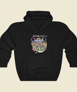 Cute Metallica Cartoon Hoodie Style